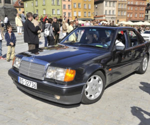 Parada Mercedesów w Warszawie 