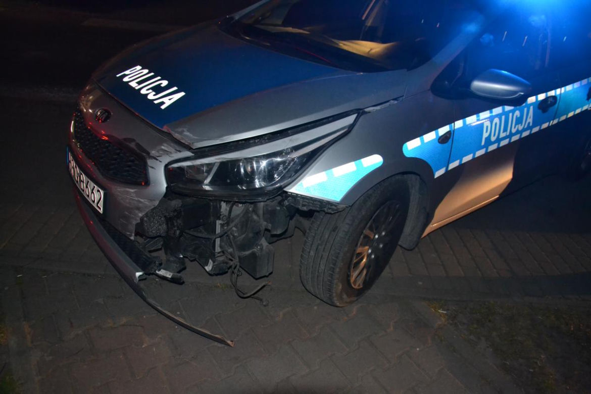 Policyjny pościg w Krzeszowicach