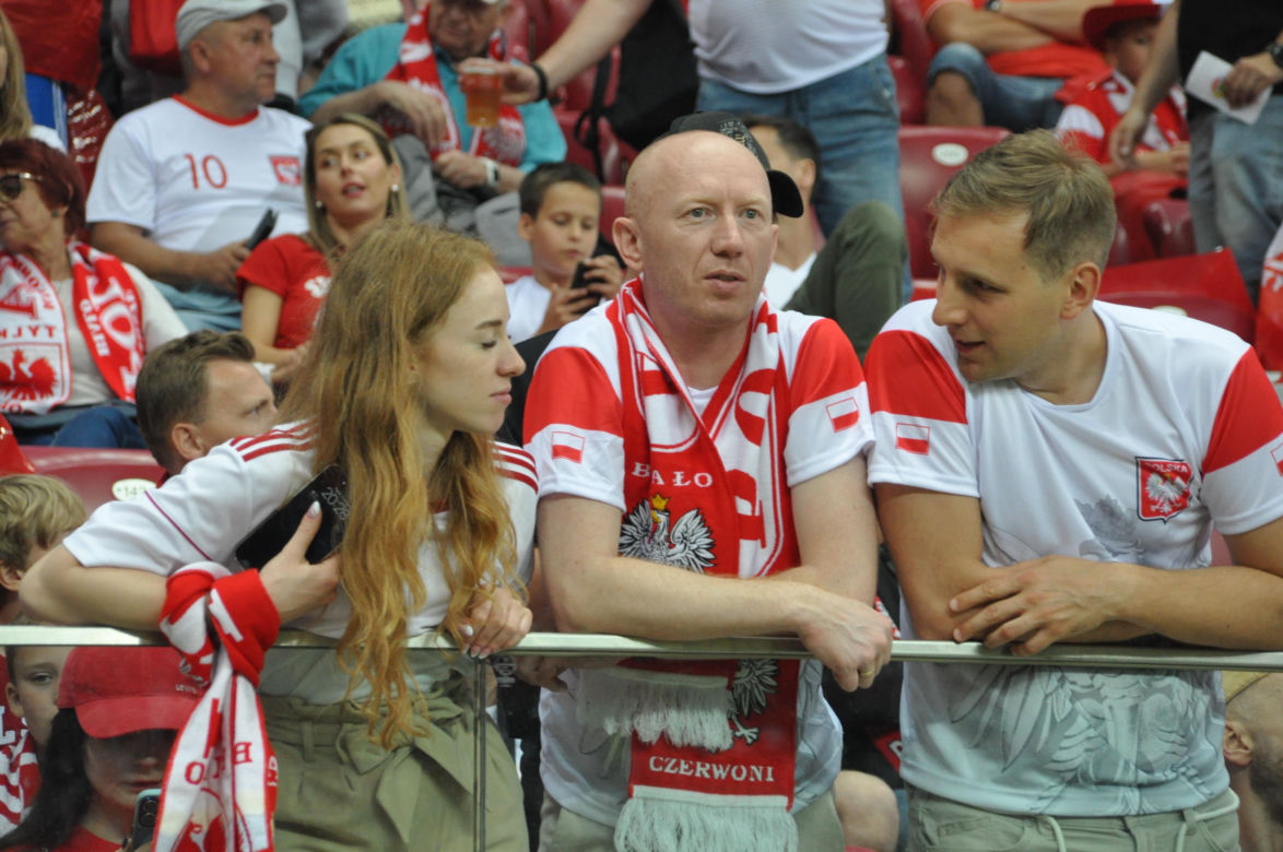 Biało-czerwony PGE Narodowy. Tak kibicowaliście na meczu Polska - Ukraina 