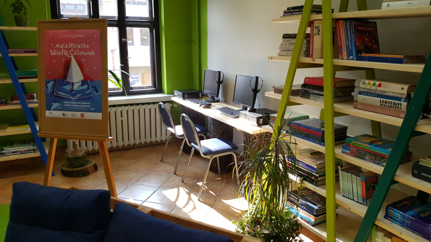 Wyremontowana czytelnia dla dzieci w Sądeckiej Bibliotece Publicznej