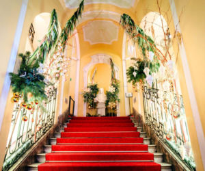 Zamek Książ w świątecznej odsłonie