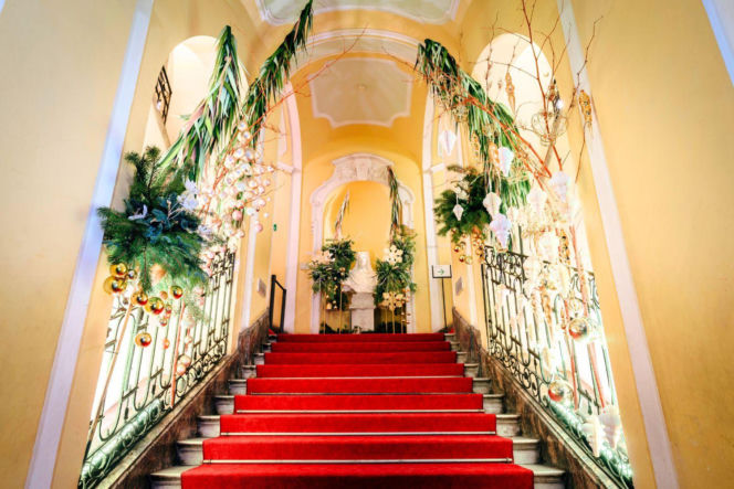 Zamek Książ w świątecznej odsłonie