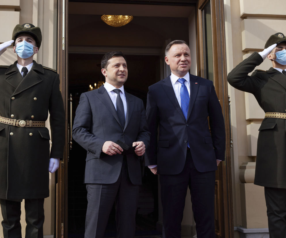 Zeleński i Duda