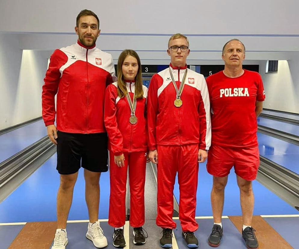 ​Maja Mielcarek i Dominik Dutkiewicz na najwyższym podium