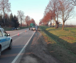 Dobrzyniewo Duże. Wypadek na DK 65. Zderzenie osobówek. 3 osoby ranne