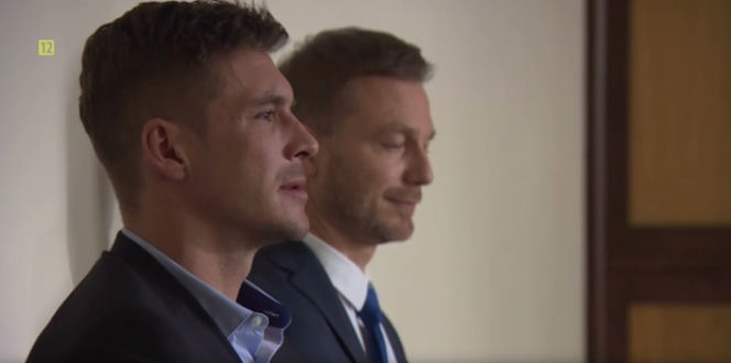 M jak miłość, Marcin (Mikołaj Roznerski), Andrzej (Krystian Wieczorek)
