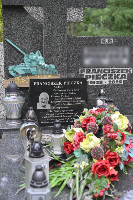 Tak wygląda grób Franciszka Pieczki