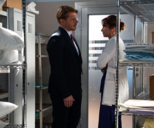 Na dobre i na złe odc. 983. Maks Beger (Tomasz Ciachorowski), Gloria (Aleksandra Grabowska)