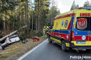 Wypadek pod Szklarską Porębą