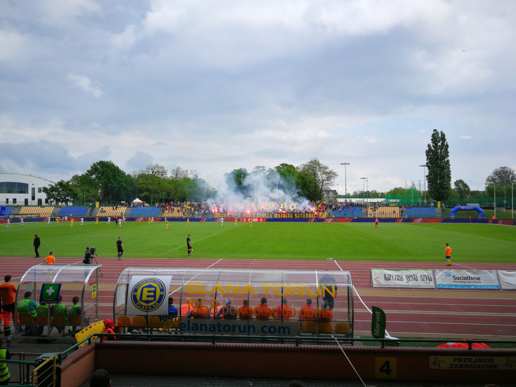 Elana Toruń - Olimpia Elbląg 1:2