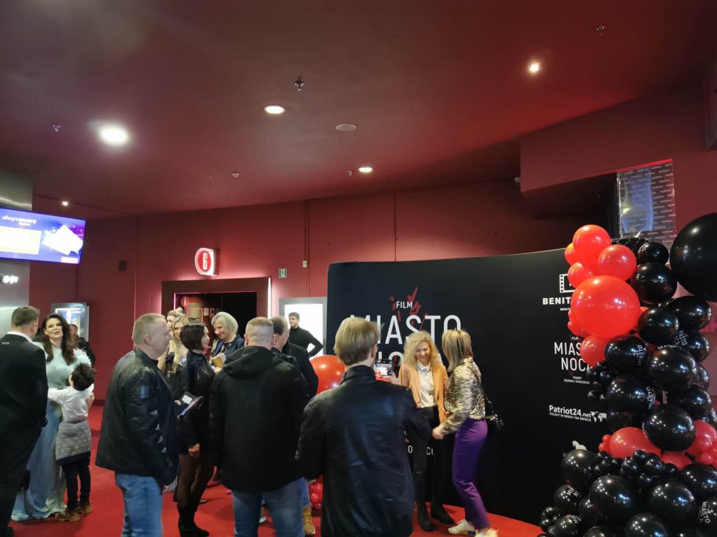 Premiera filmu "Miasto nocą"