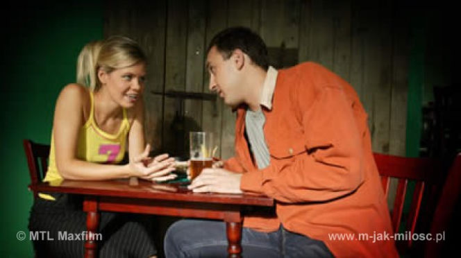 M jak miłość. Kaśka (Ewelina Serafin), Sebastian (Piotr Miazga)
