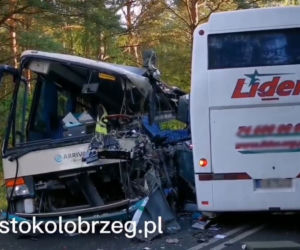 Zderzenie dwóch autkarów w Dźwirzynie pod Kołobrzegiem