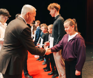 Najzdolniejsi uczniowie odebrali stypendia Prezydenta Miasta Siedlce