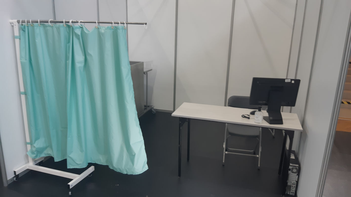 Punkt masowych szczepień gotowy - zobacz zdjęcia!
