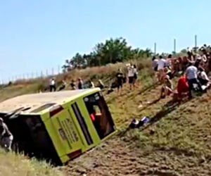 Wypadek polskiego autokaru w Serbii