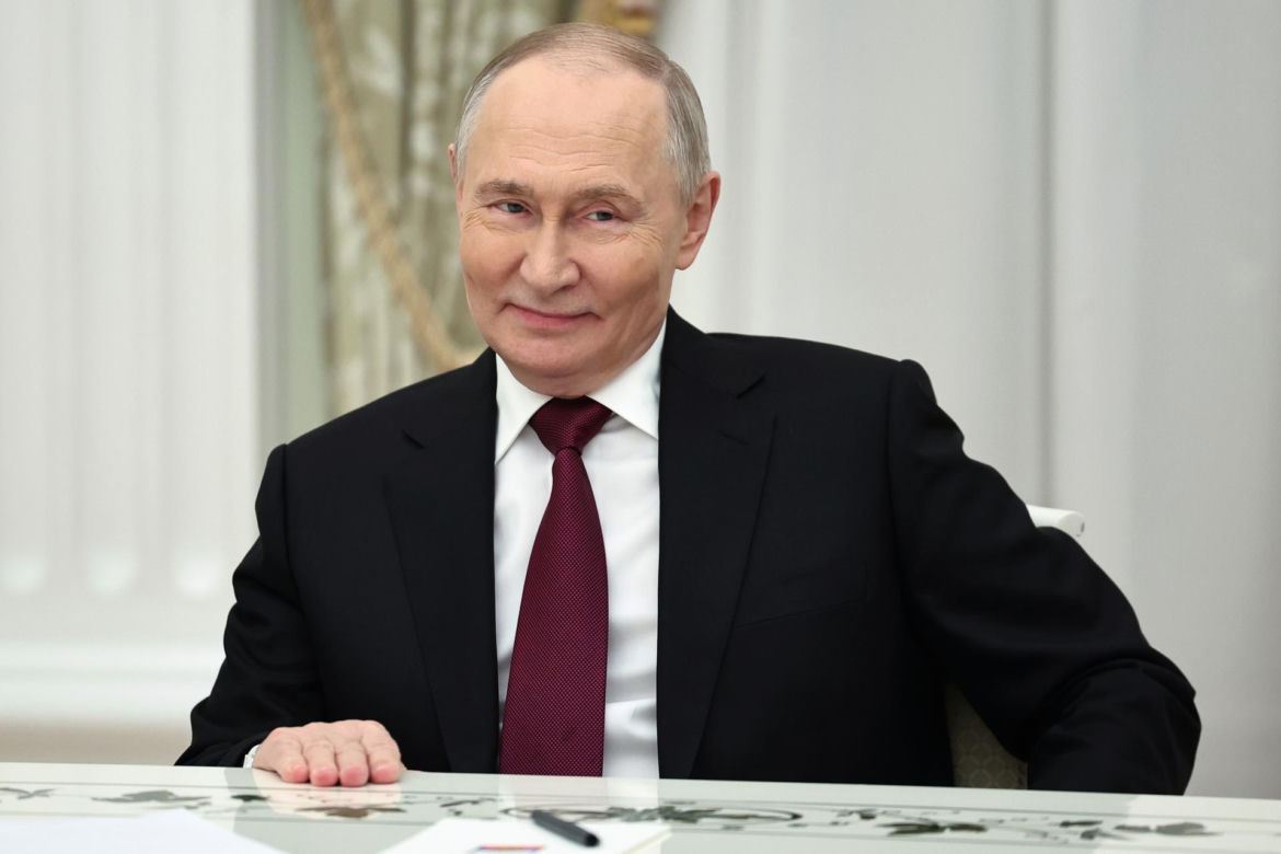 Prezydent Rosji Putin spotyka się ze specjalnym wysłannikiem USA Witkoffem na Kremlu