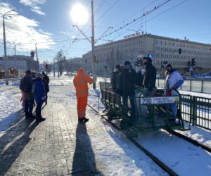 Finał WOŚP 2021 Gdańsku. Przejażdżka ręczną drezyną 31.01.2021