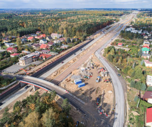 Tak powstaje droga S7 z Warszawy do Grójca