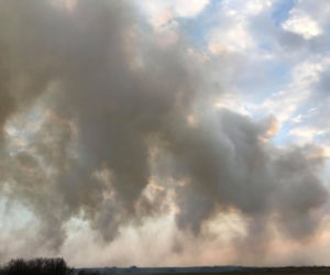 Potężny pożar obszarów chronionych Natura 2000!
