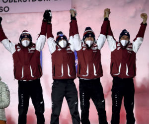 Piotr Żyła, Kamil Stoch, Andrzej Stękała, Dawid Kubacki