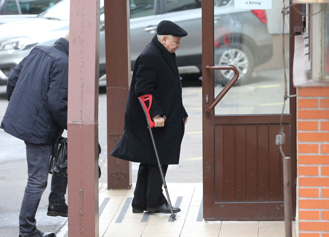Jarosław Kaczyński wrócił do pracy