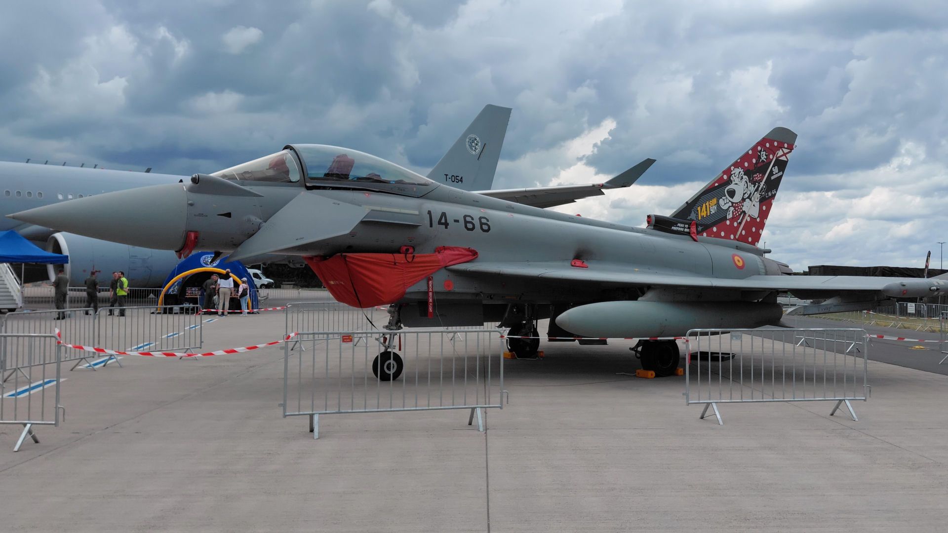 Niemiecki samolot Eurofighter Typhoon