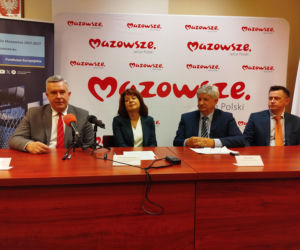 Podpisanie umowy na dotację unijną dla SPZOZ w Węgrowie na remont przychodni w Łochowie