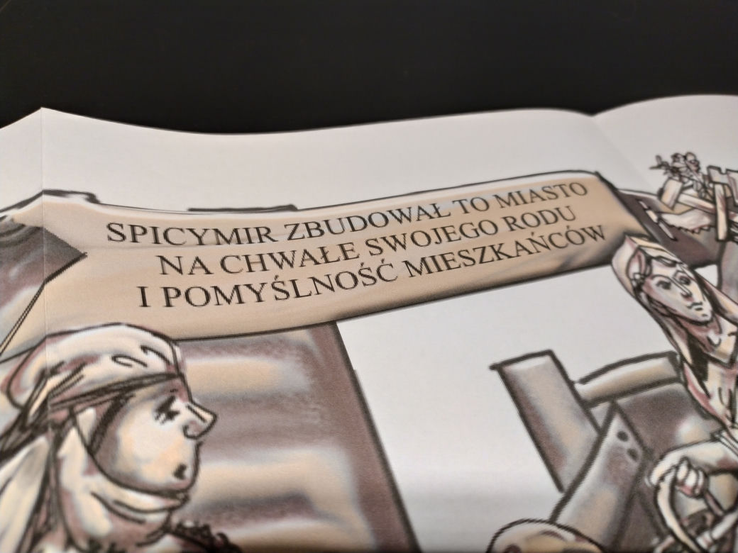 Płaskorzeźba o powstaniu Tarnowa