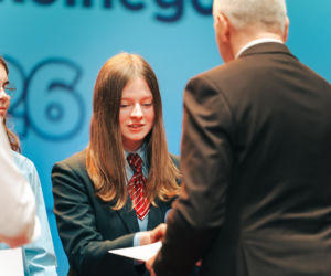 Najzdolniejsi uczniowie odebrali stypendia Prezydenta Miasta Siedlce