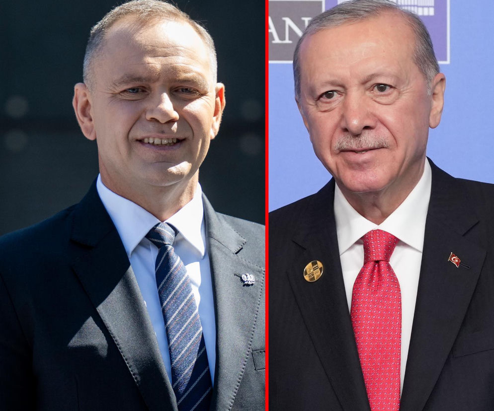 Karol Nawrocki oraz Recep Tayyip Erdogan. O ich nieplanowanym spotkaniu w USA przeczytasz na Eska.