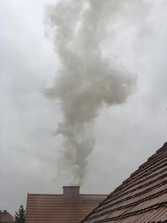 Pożar na wrocławskim Sępolnie we Wrocławiu 
