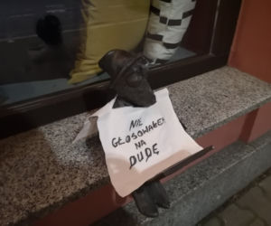 Krasnale mówią NIE! Andrzejowi Dudzie. Niezwykły happening