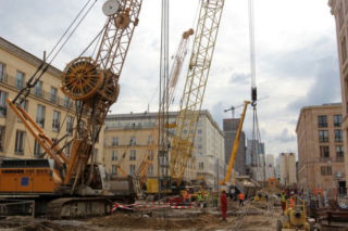 II linia metra. Budowa stacji Nowy Świat. ZDJĘCIA