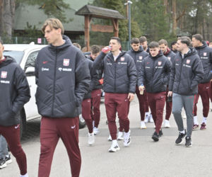 Polska - Albania. Reprezentacja Polski na spacerze