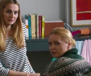 Przyjaciółki 3 sezon odc. 35.  Inga (Małgorzata Socha), Anka (Magdalena Stużyńska)