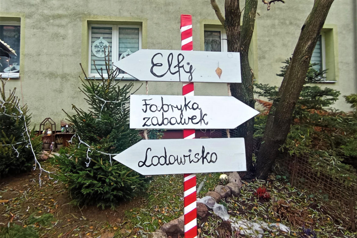 Skrzynka na listy do Świętego Mikołaja