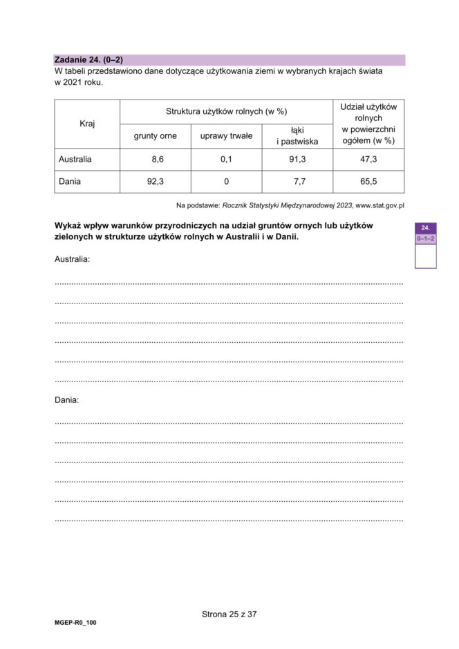 Matura próbna 2026: geografia rozszerzona ARKUSZE CKE + ODPOWIEDZI do ściągnięcia PDF, JPG