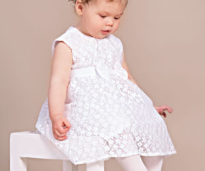 Sukienka do chrztu Karolinka Baby Lux