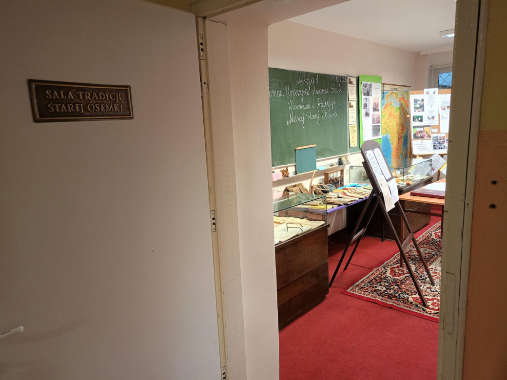 Sala Tradycji Starej Ósemki mieści się w Szkole Podstawowej nr 9 w Siedlcach