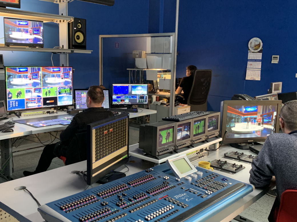 TVS w Katowicach ma nowe wirtualne studio
