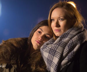 Na dobre i na złe odc. 594. Blanka (Pola Gonciarz), Wiktoria Consalida (Katarzyna Dąbrowska)