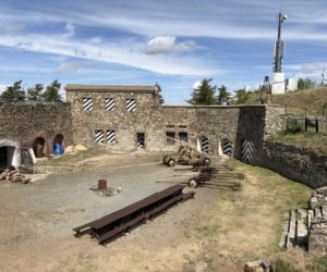 Fort Spitzberg-Ostróg. Tutaj Niemcy więzili Unruga i Giertycha