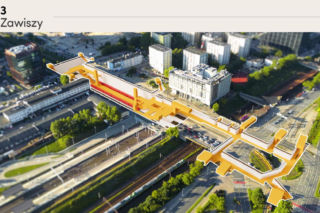 Wstępne schematy wybranych stacji 4. linii metra w Warszawie