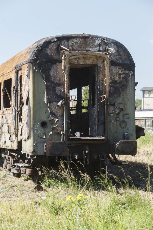 Podpalono zabytkowy wagon