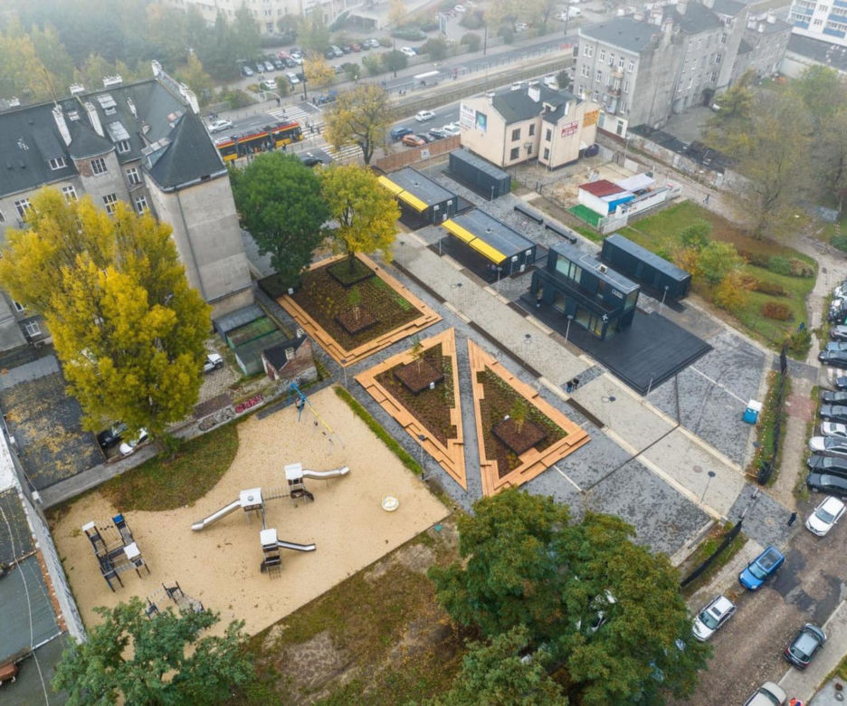 Plac zabaw w Centrum Lokalnym Kamionek