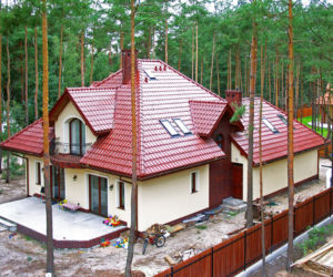 Dom i działka