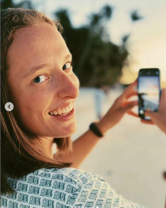 Iga Świątek na Mauritiusie