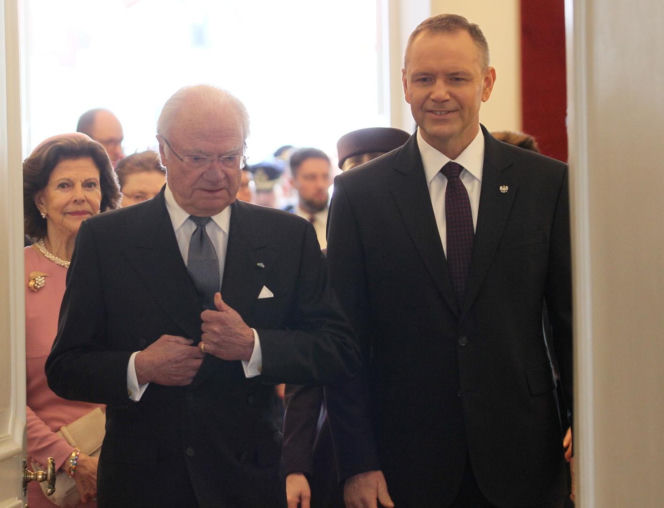 Król Karol XVI Gustaw z wizytą w Polsce