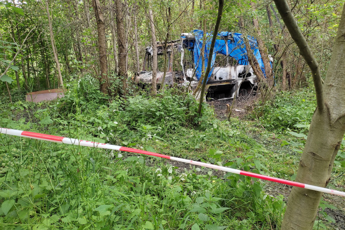 Krzczonów. "Czy w spalonym busie był Mateusz?"